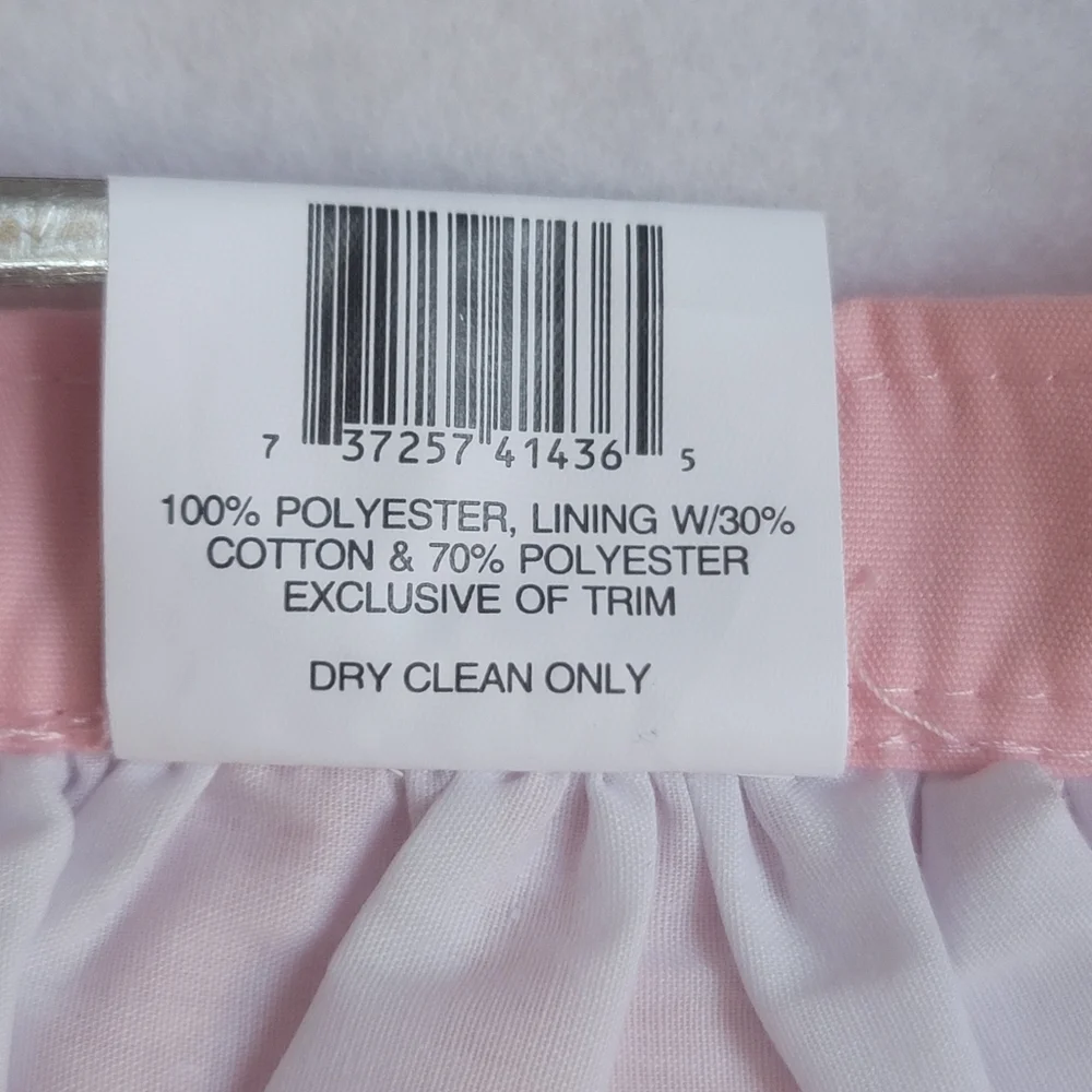 Companion Road Pet Fashions 1950s Pink Lady Poodle Skirt Dog Dress Sz M